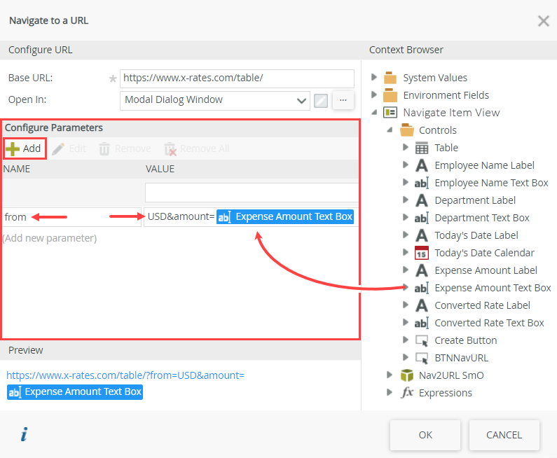 Configure Parameters