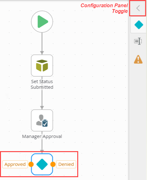 Decision Step - Configuration Panel