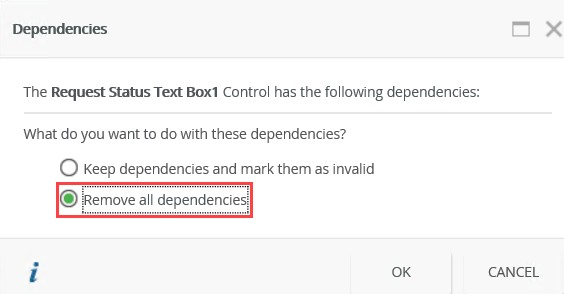 Remove All Dependencies