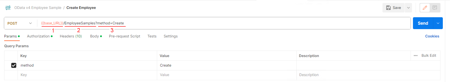 SmartObject OData API v4 endpoints