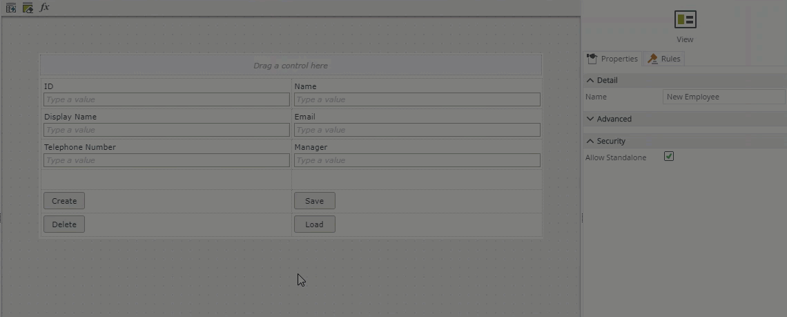 Controltype Examples Change the Control Type