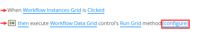 Workflow Data Grid Control(Report)