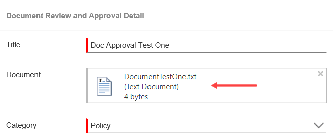 Upload Document