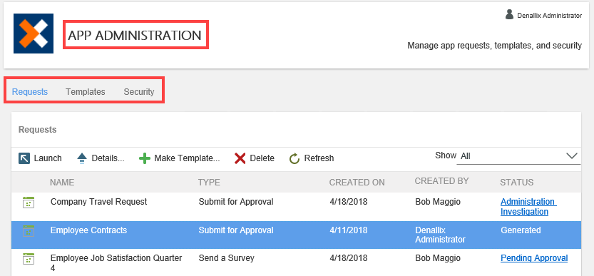 Administrator Tools