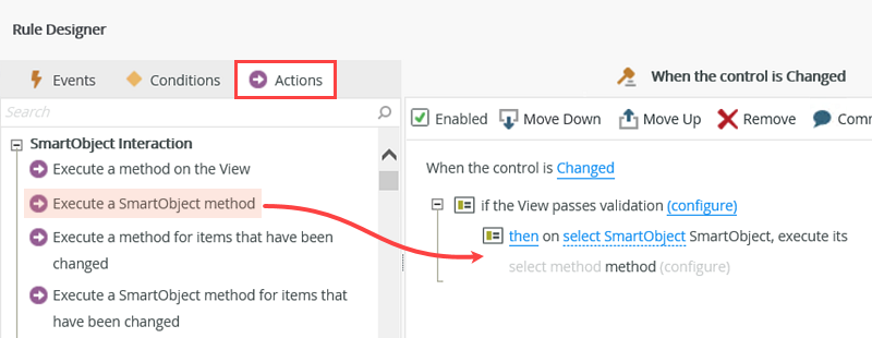 Execute SmartObject Method