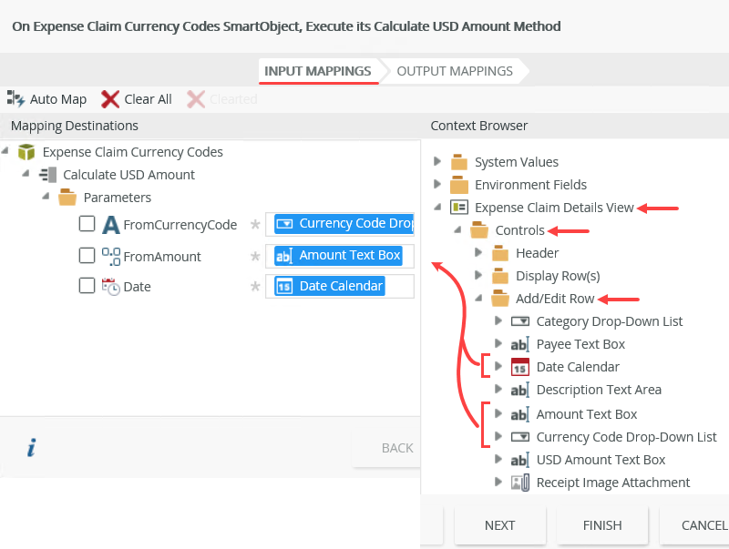 Currency Code Input Mappings