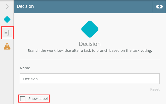 Unchecking the Step Label Value