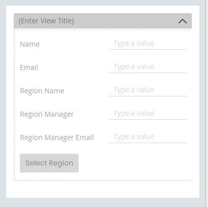 Contact Details Form