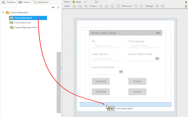 Add Attachment Item View