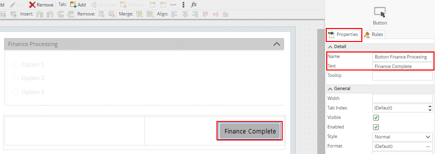 Button Finance Processing