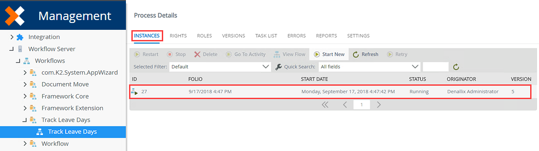 Manually Start