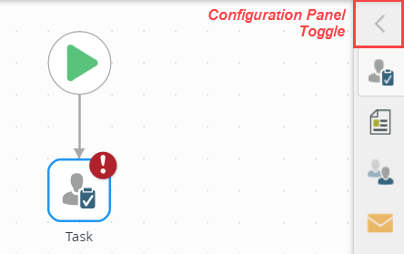 Configuration Panel Toggle