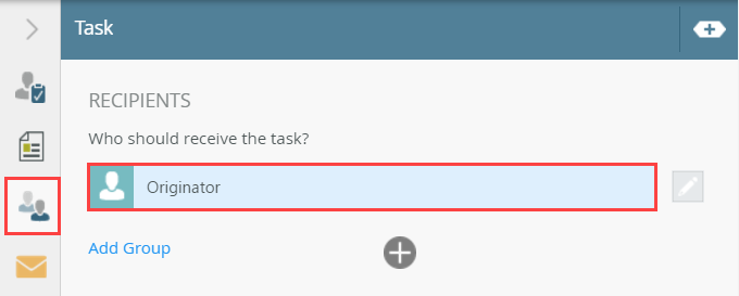 Default Recipient Value is Originator