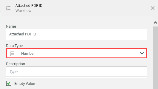 Data Type Number