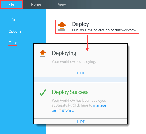 Deploy Workflow