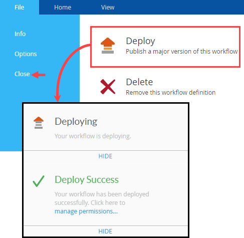 Deploy Workflow