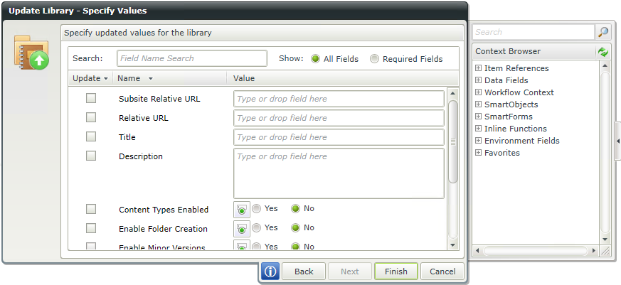 Update Library