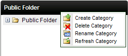 K2 Workspace Public Folder Categories