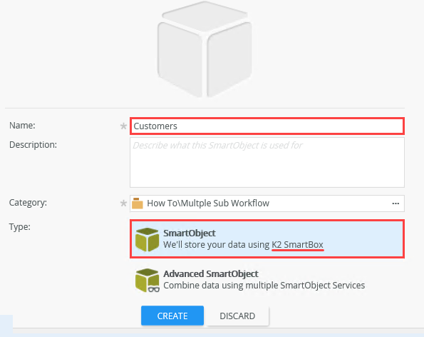 Create SmartBox SmartObject