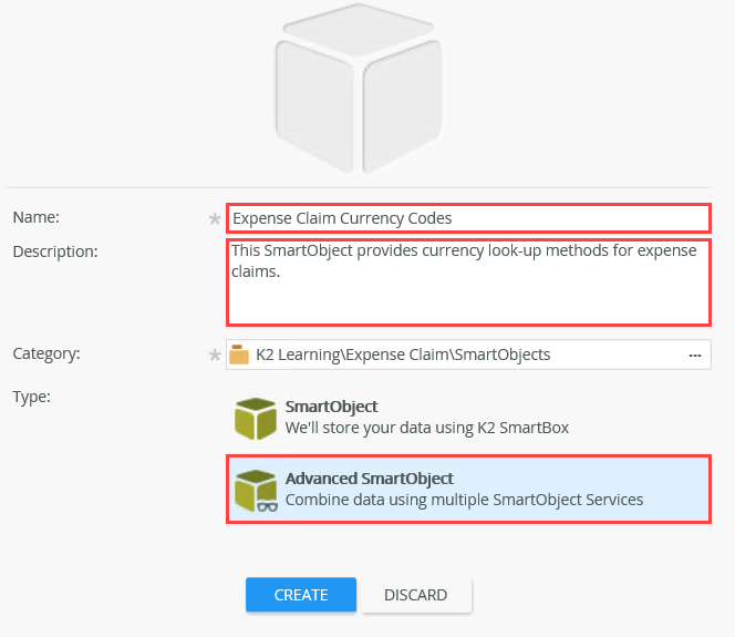 SmartObject General Settings for Currency Codes