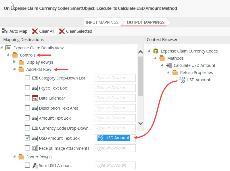 Currency Codes Output Mappings