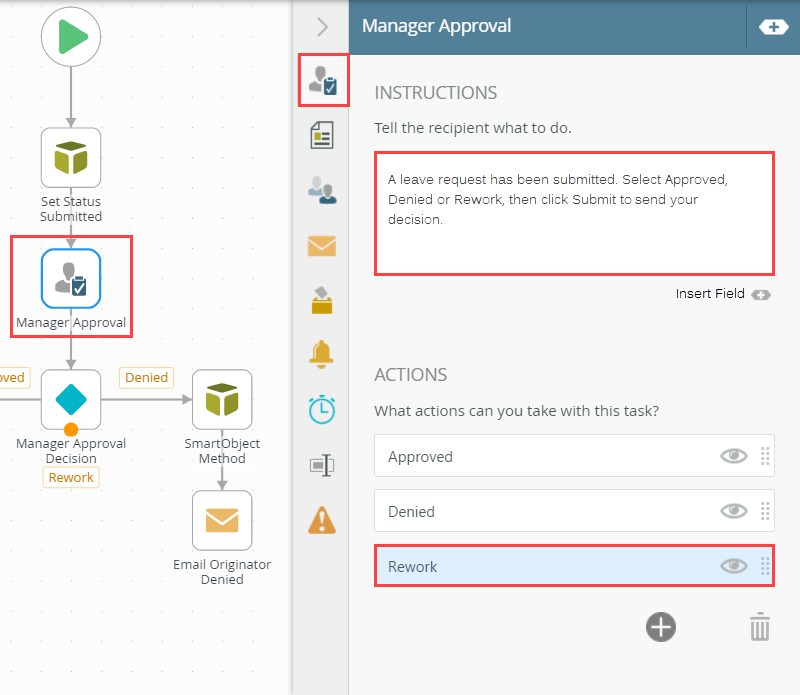 Adding a New Action to a Task