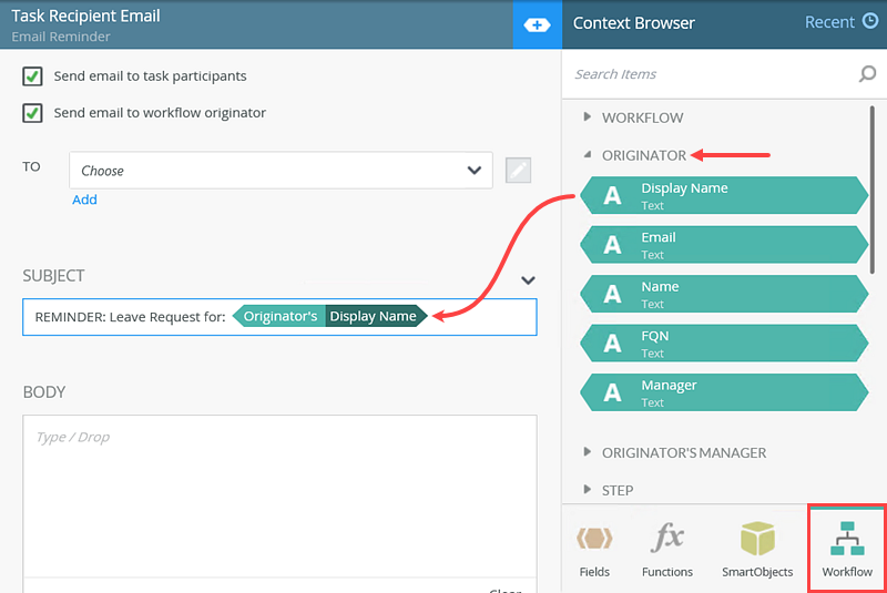 Workflow Context