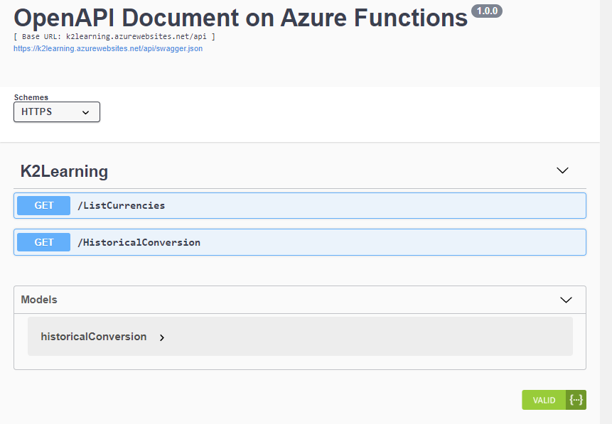 Test Connection EndPoints Web Service