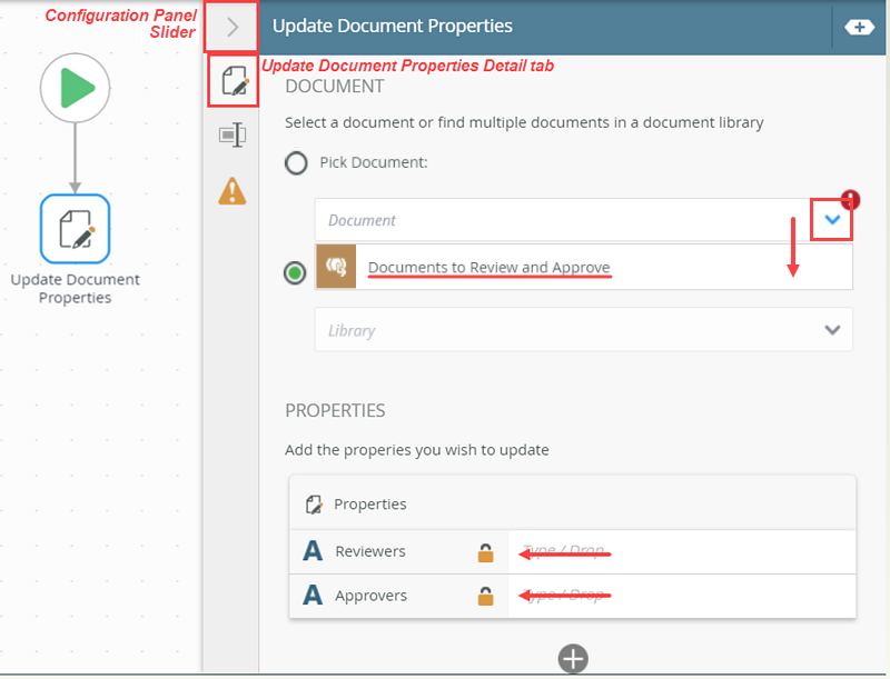 Update Document Properties