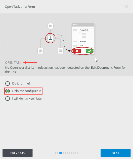 Open Task on a Form - Open Task