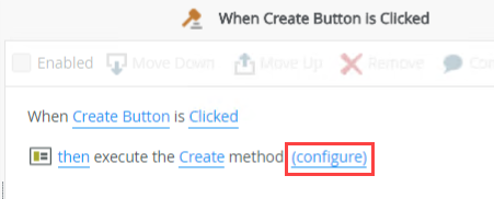 Configure Rule Action