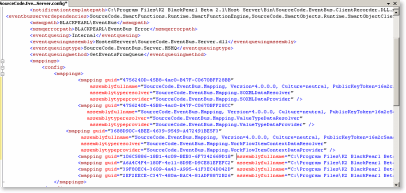 SourceCode.EventBus.Server.config file