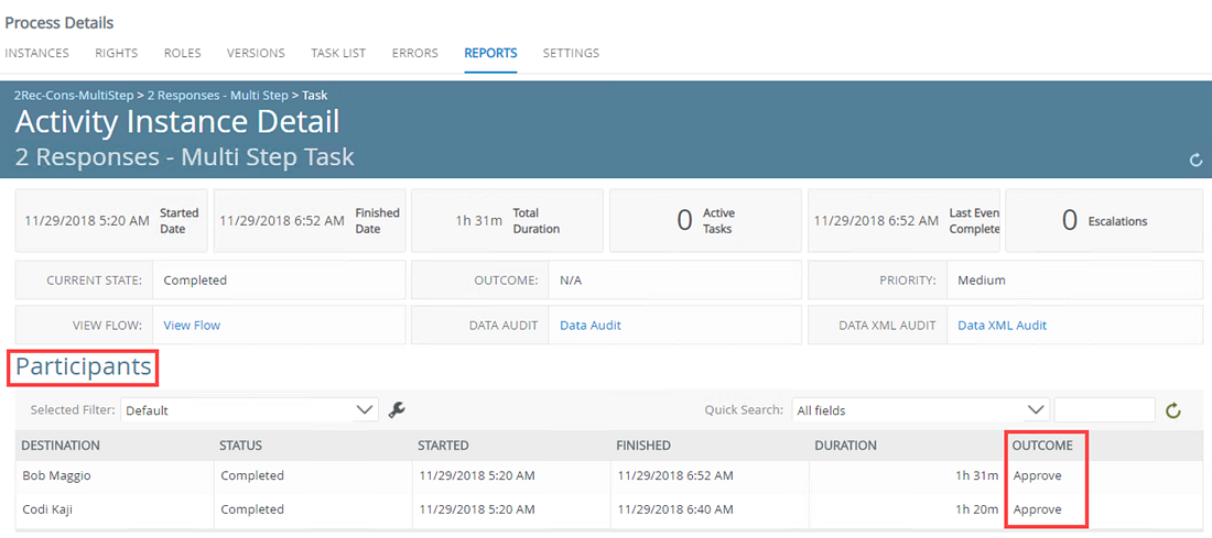 Scenario: 2 Recipients, 2 Approvals where Task step is part of a Multi ...