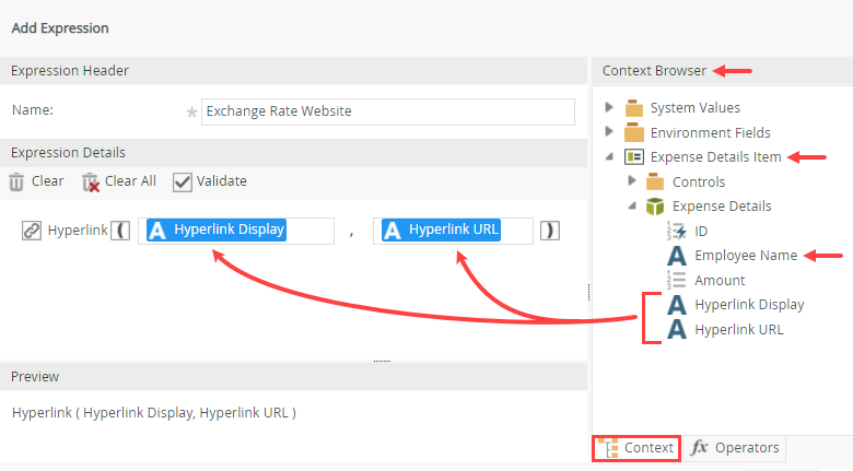 Add Parameter Values