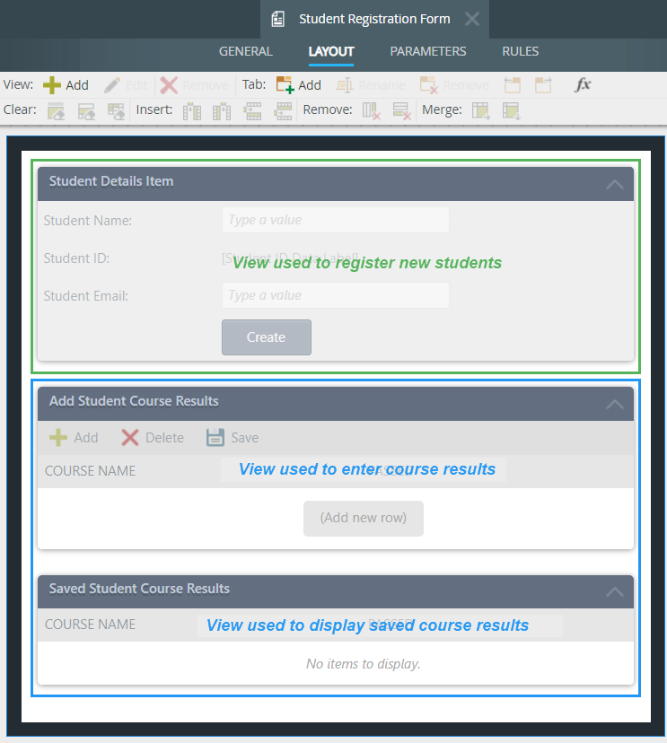 Student Registration Form