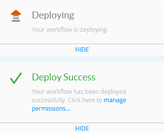 Deploy Workflow