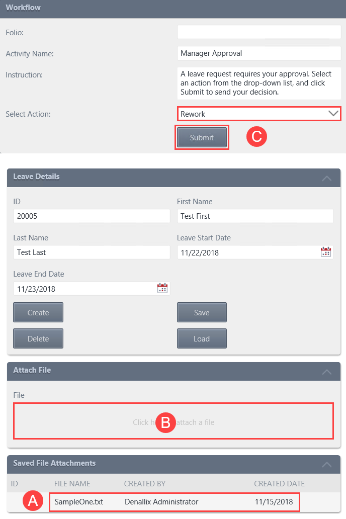 Manager Approval Form