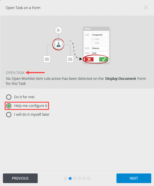 Open Task on a Form - Open Task