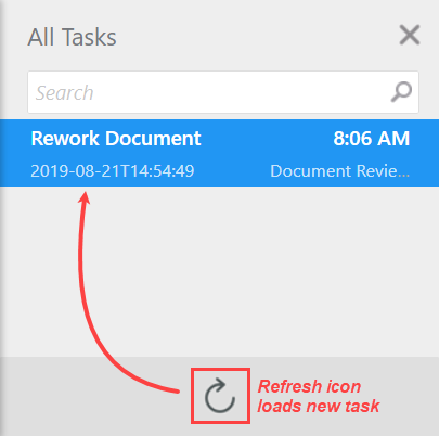 Refresh Task List