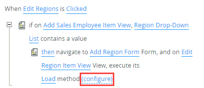 Configure Action