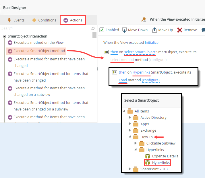 Execute SmartObject Method