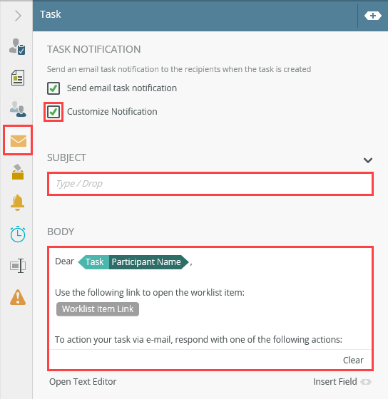 9. Add a Task Step to Keep or Delete the New Site