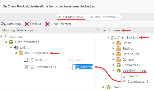 Map Committee ID