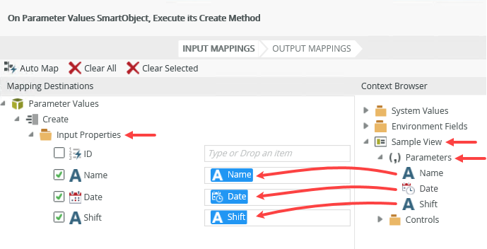 Map Parameters