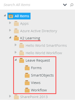 Leave Request Categories