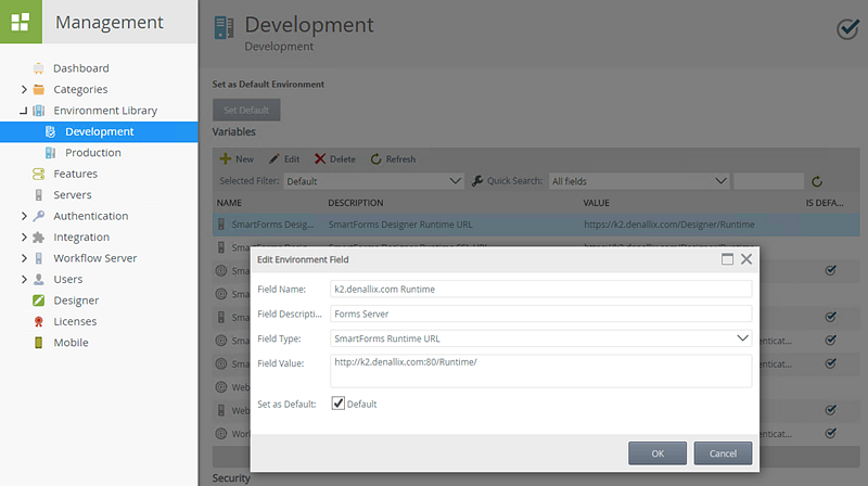 Form - Properties Page
