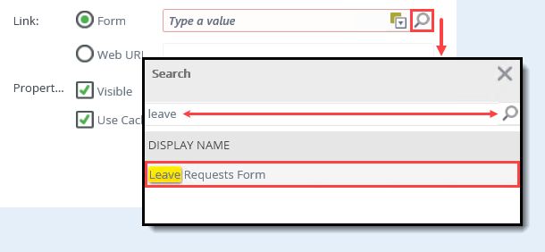 Complete Menu Fields