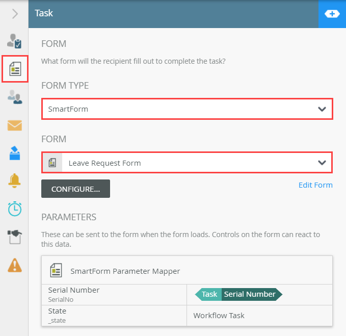6. Add the Rework Outcome and Requester Rework Task
