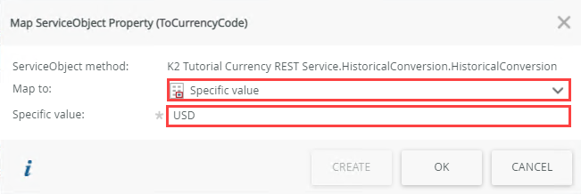 Specifying Input Parameter