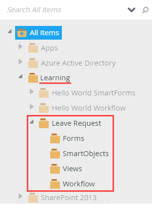 Leave Request Categories